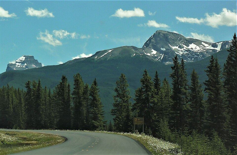 Colorado ski resort scenery