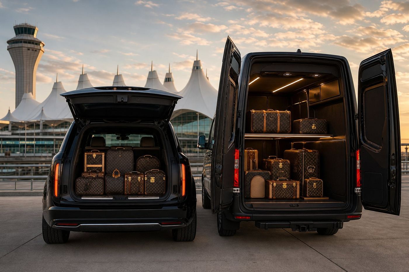 Luggage Planning for Airport Transfers