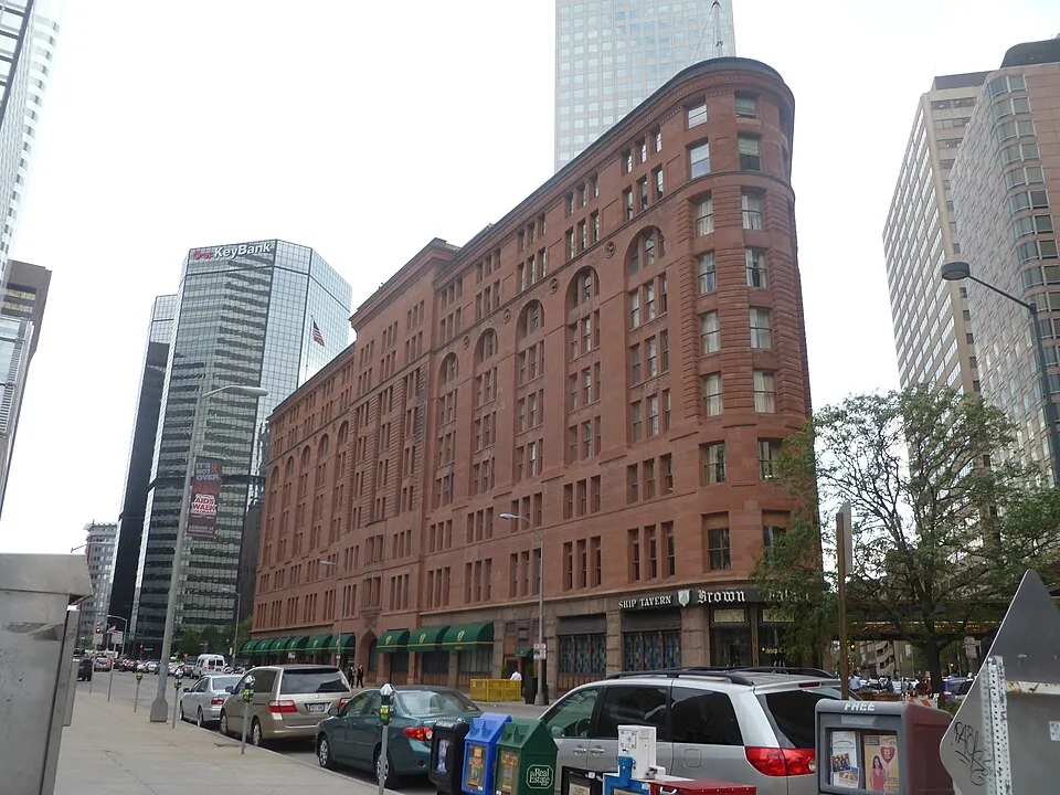 The Brown Palace Hotel — eight-story atrium lobby, built 1892