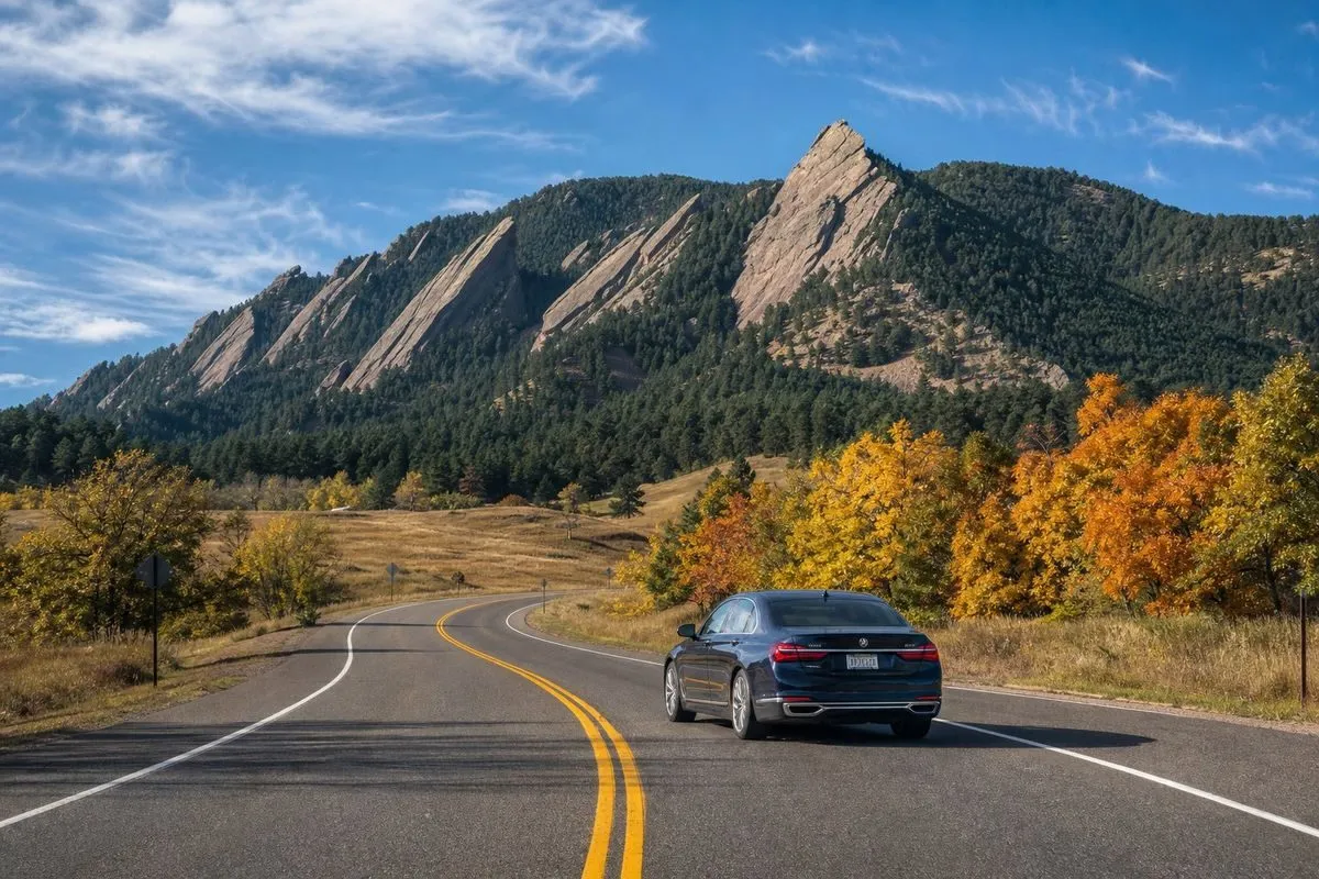 DIA to Boulder private car service route