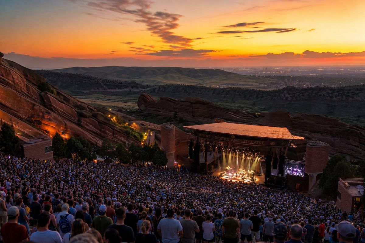 Red Rocks Concert Schedule 2026: Full Lineup + Insider Tips