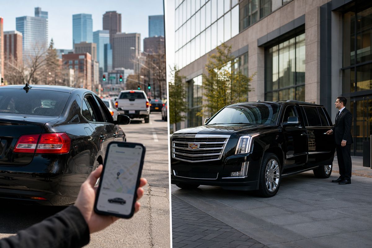 Uber Black vs. Private Chauffeur in Denver: An Honest Comparison