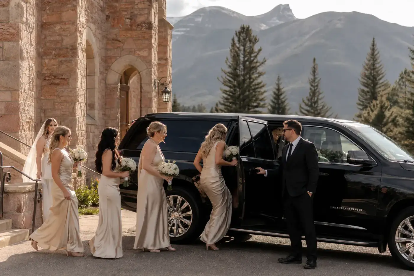 Wedding Day Transportation Logistics: Shuttles, Limos & Guest Transfers in Colorado