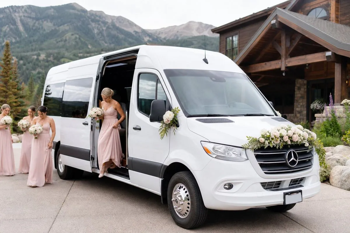 Wedding Day Transportation Logistics Shuttles Limos Guest Tr