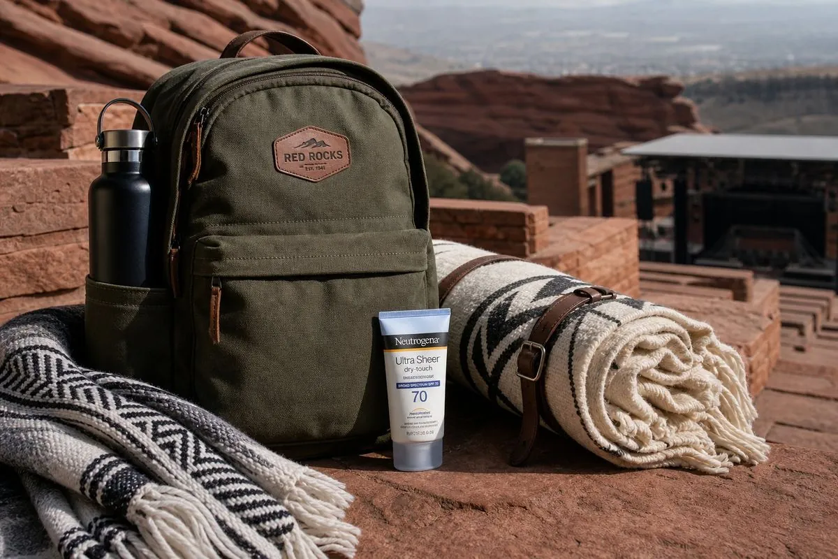 What To Bring To Red Rocks And What You Cant