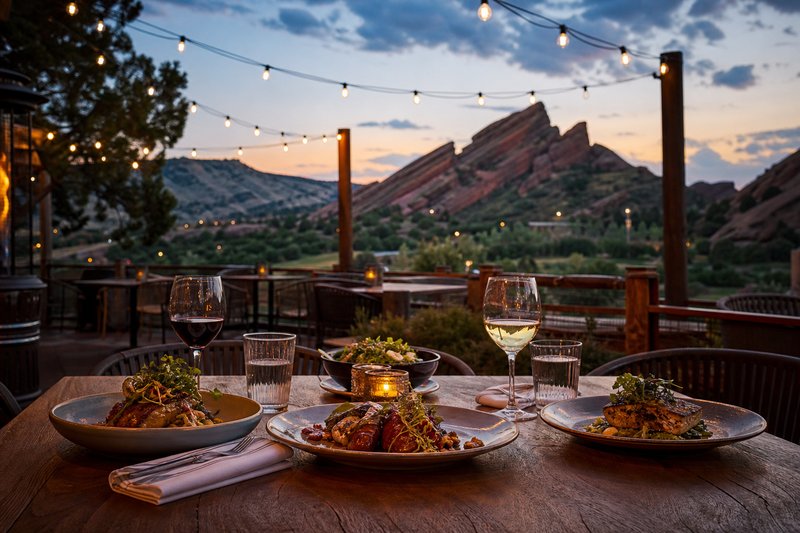 Where to Eat Before a Red Rocks Concert | Arion Blog